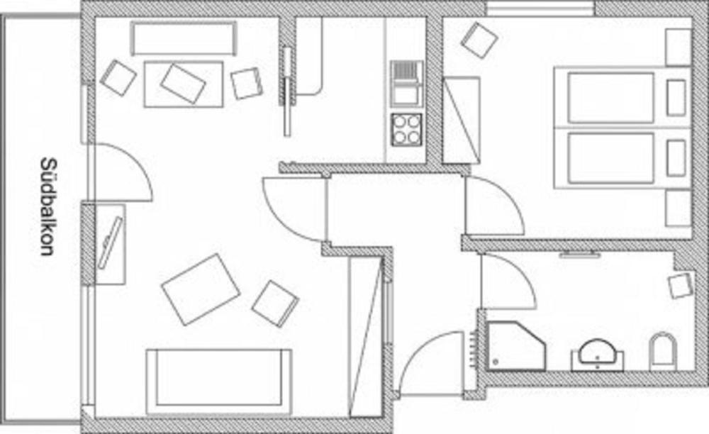 Apartmán Haus Sonnenruh Bad Hindelang Exteriér fotografie
